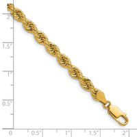 14k 5mm Regular Rope Chain-035S-18