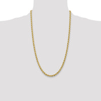 14k 5mm Regular Rope Chain-035S-26