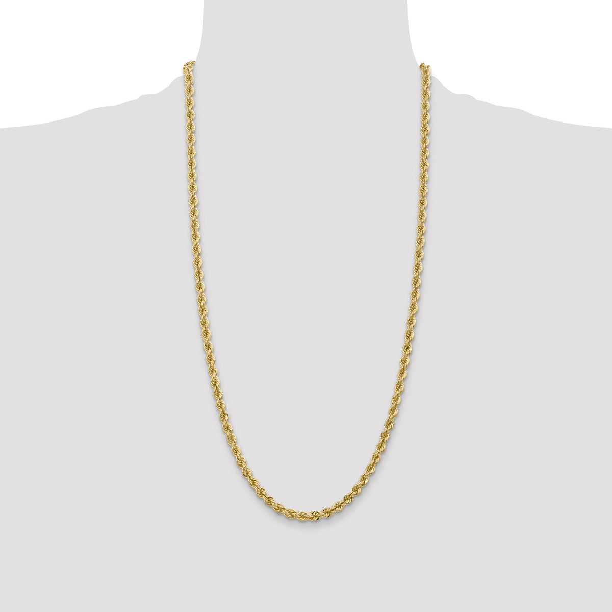 14k 5mm Regular Rope Chain-035S-28