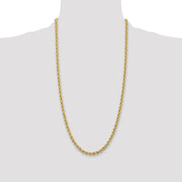 14k 5mm Regular Rope Chain-035S-28