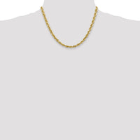 14k 5.5mm D/C Rope with Fancy Lobster Clasp Chain-040L-18