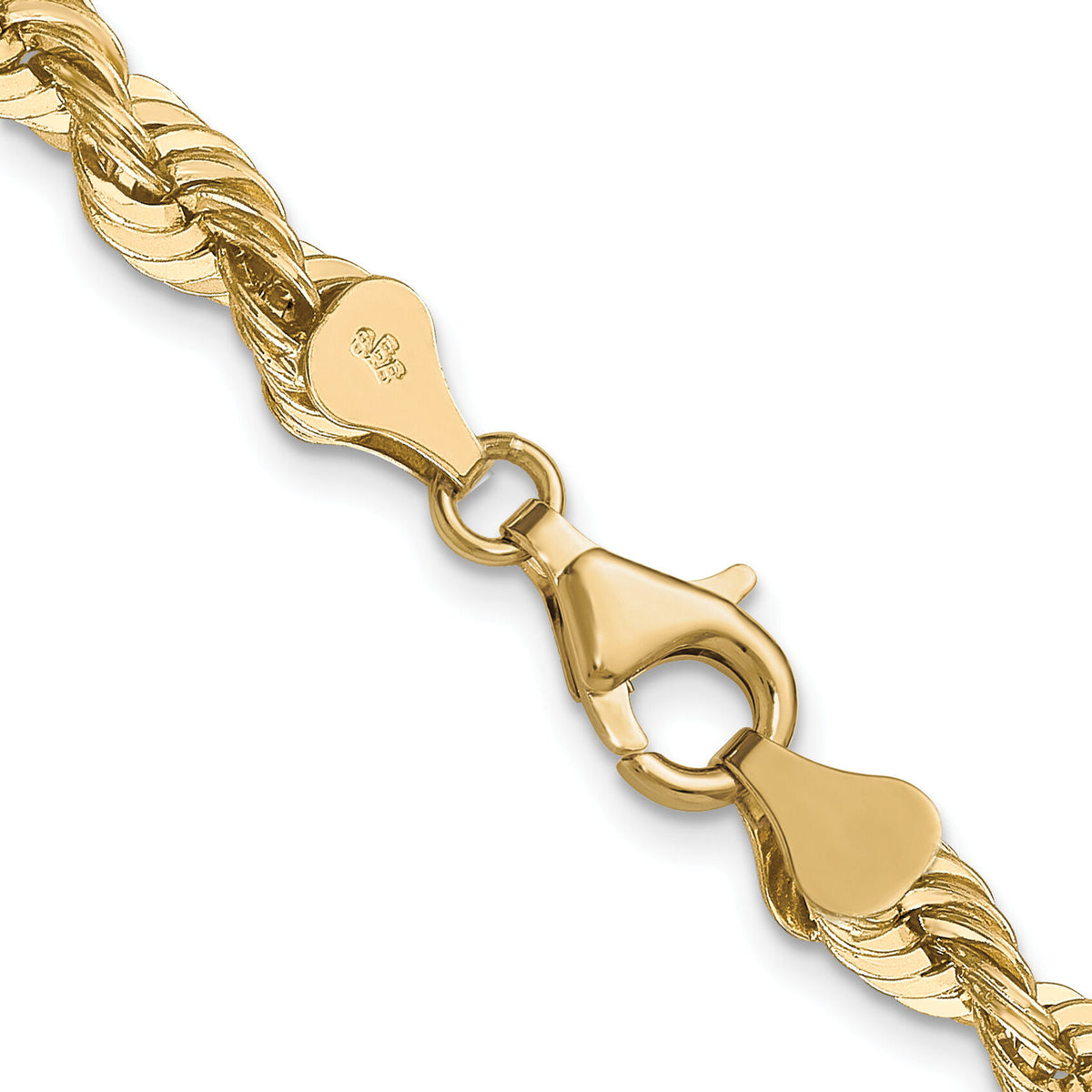 14k 6mm Regular Rope Chain-040S-28