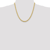 14k 6mm Regular Rope Chain-040S-20