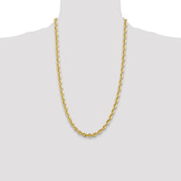 14k 6mm Regular Rope Chain-040S-26