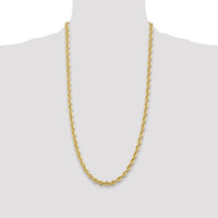 14k 6mm Regular Rope Chain-040S-28