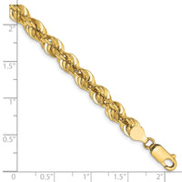14k 6mm Regular Rope Chain-040S-9