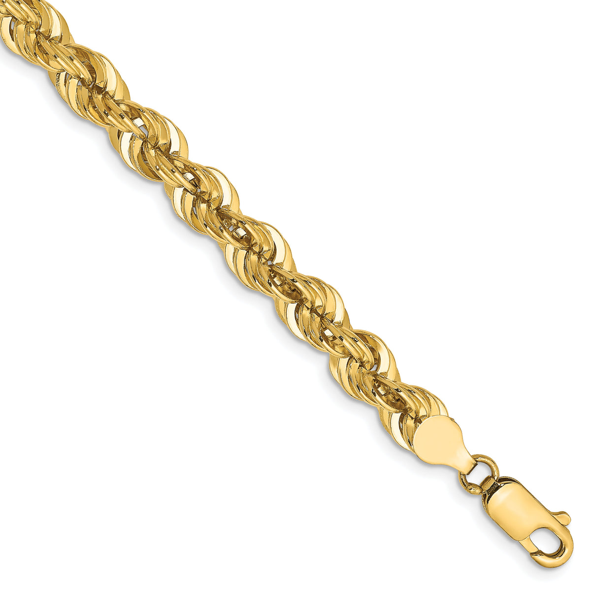 14k 6mm Regular Rope Chain-040S-8