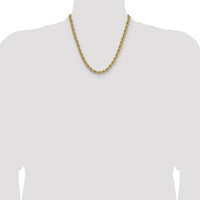 14k 6.7mm Regular Rope Chain-045S-20