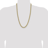 14k 6.7mm Regular Rope Chain-045S-26