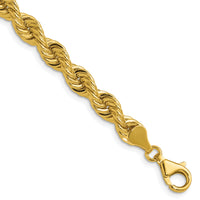 14k 6.7mm Regular Rope Chain-045S-22