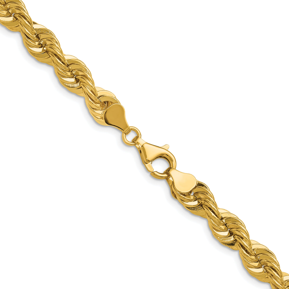 14k 7.5mm Regular Rope Chain-050S-20