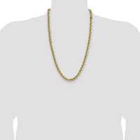 14k 7.5mm Regular Rope Chain-050S-26