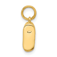 10k Single Baby Shoe Charm-10A0158/A