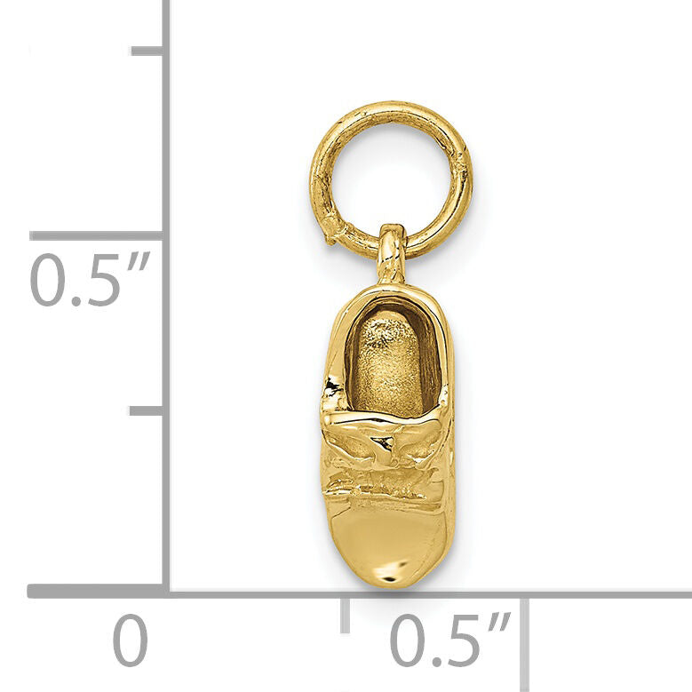 10k Single Baby Shoe Charm-10A0158/A