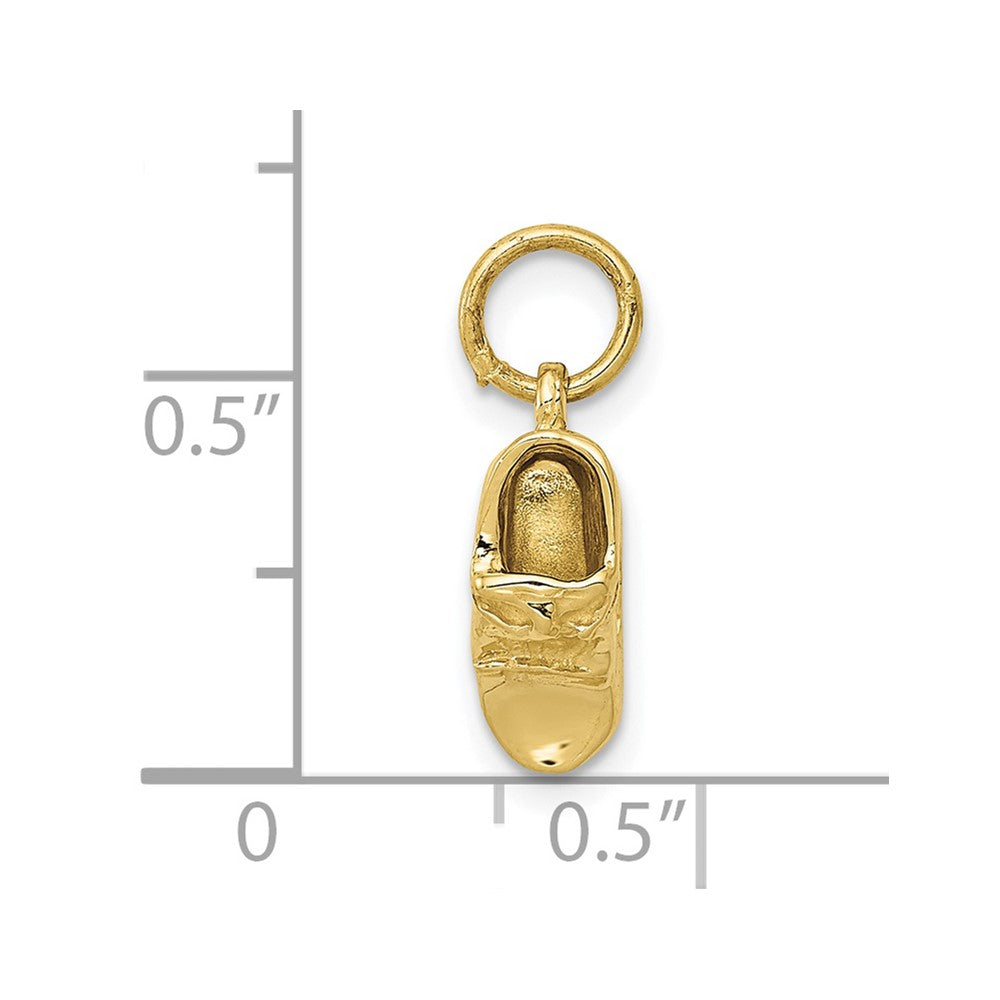 10k Single Baby Shoe Charm-10A0158/A