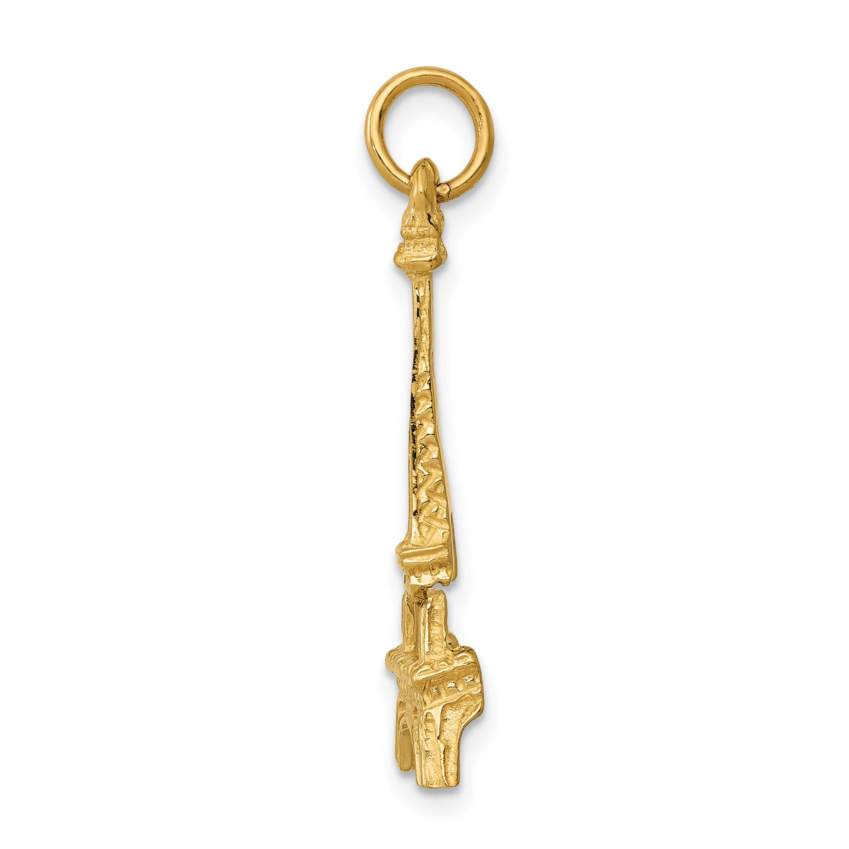 10k Eiffel Tower Charm-10A0383