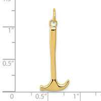 10k Hammer Charm-10A0392