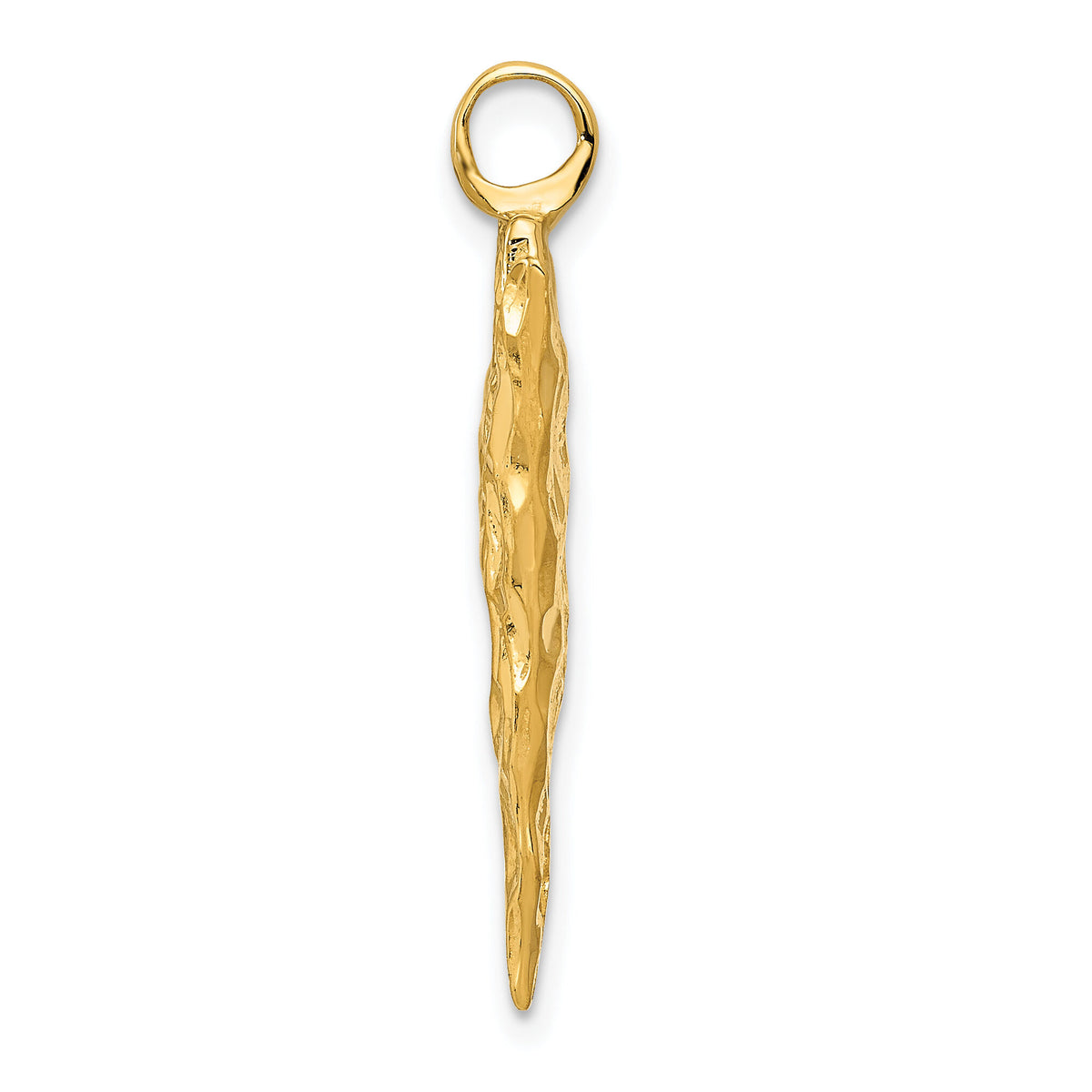 10k Arrow Head Charm-10A0932