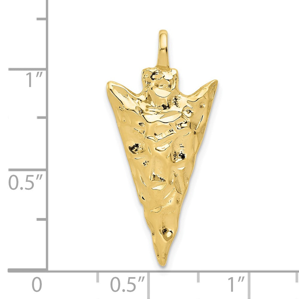 10k Arrow Head Charm-10A0932