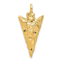 10k Arrow Head Charm-10A0932