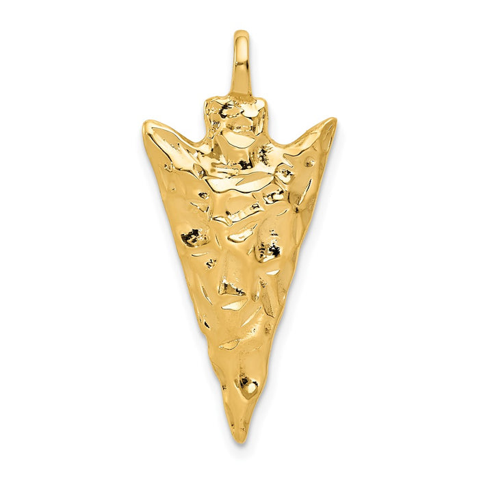 10k Arrow Head Charm-10A0932