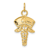 10k Nurse Symbol Charm-10A1602