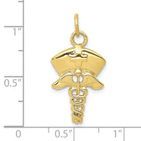 10k Nurse Symbol Charm-10A1602
