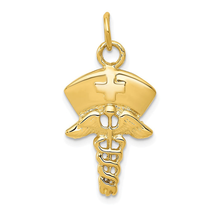 10k Nurse Symbol Charm-10A1602