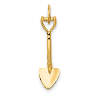 10k 3-D Spade Charm-10A2140