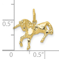 10k Unicorn Charm-10A4704/L