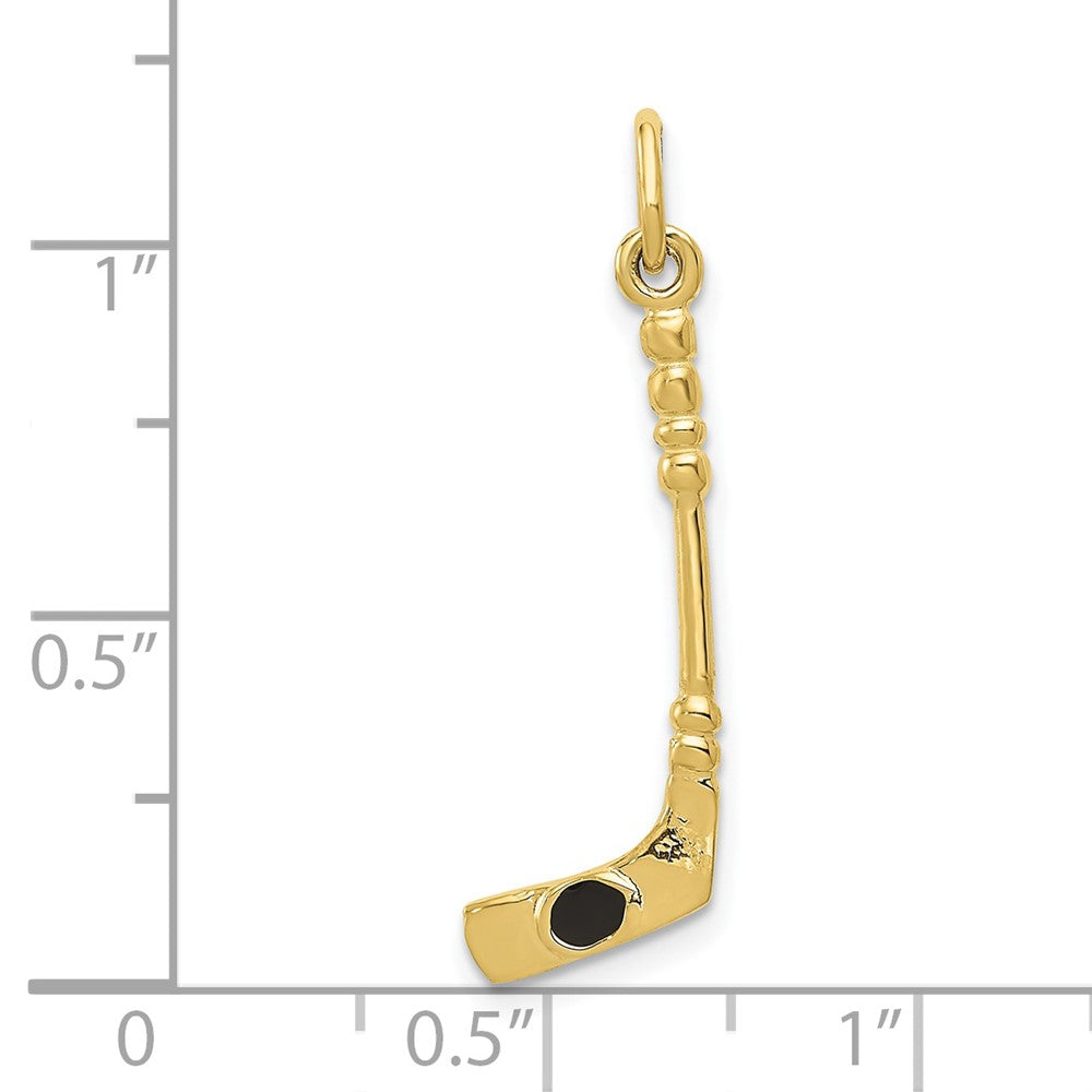 10ky Hockey Stick with Enamel Charm-10A7614