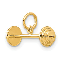 10k Barbell Charm-10A9091