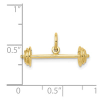 10k Barbell Charm-10A9091