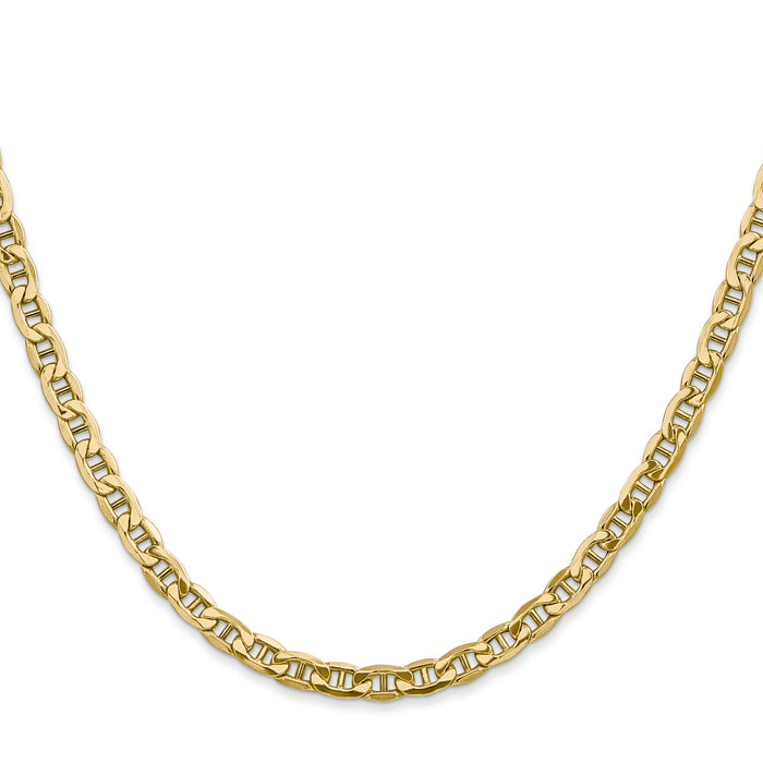 10k 4mm Semi-Solid Anchor Chain-10BC100-16