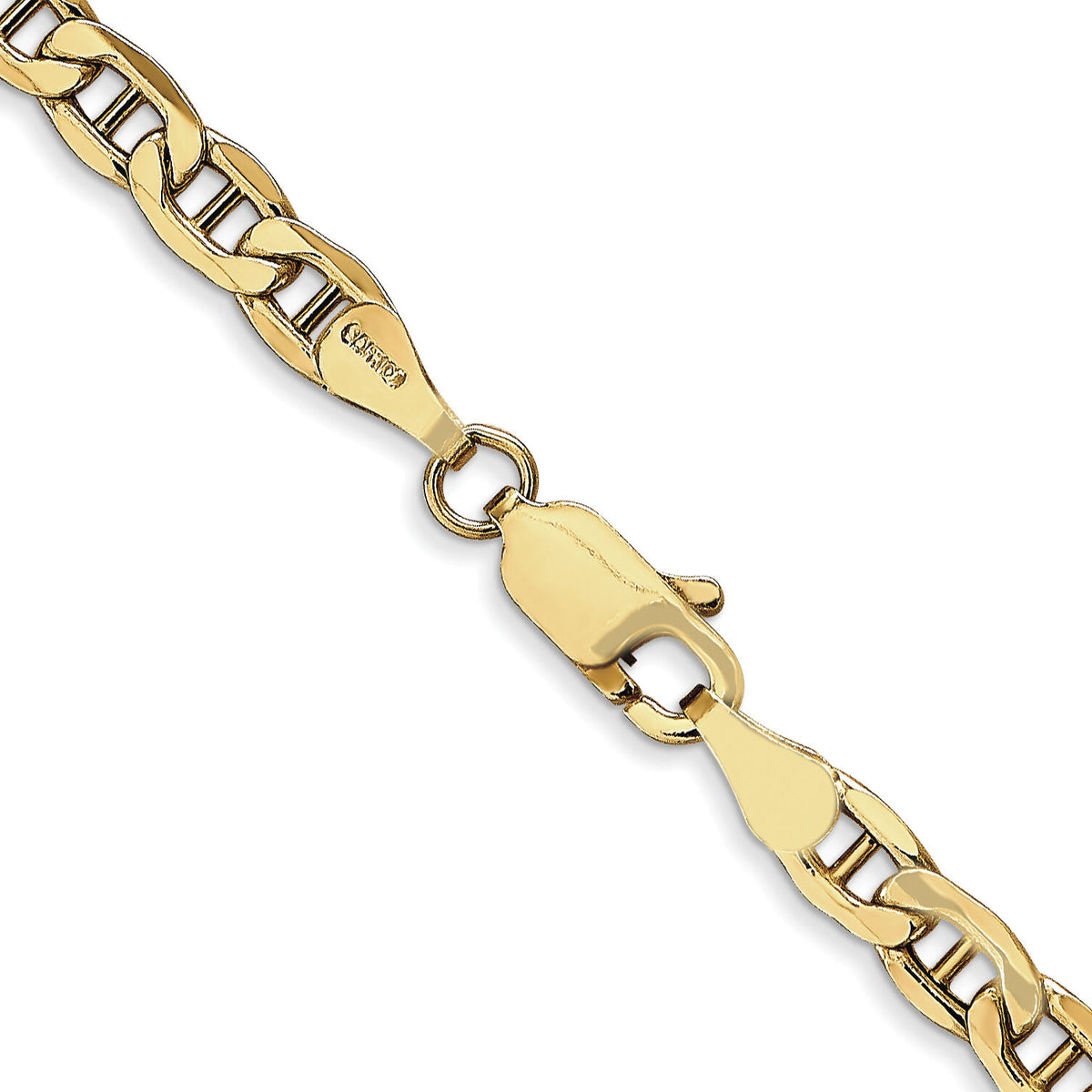 10k 4mm Semi-Solid Anchor Chain-10BC100-18