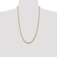 10k 4mm Semi-Solid Anchor Chain-10BC100-26