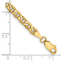 10k 4mm Semi-Solid Anchor Chain-10BC100-8