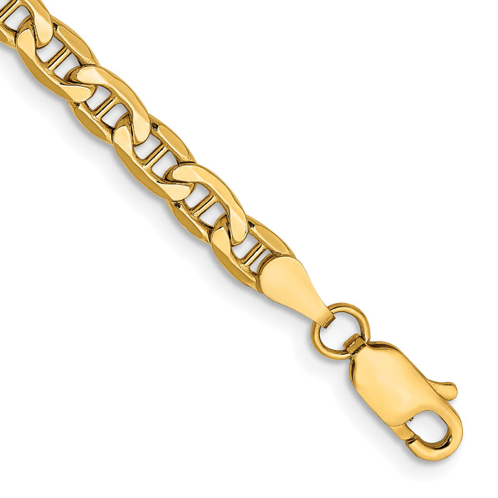 10k 4mm Semi-Solid Anchor Chain-10BC100-8