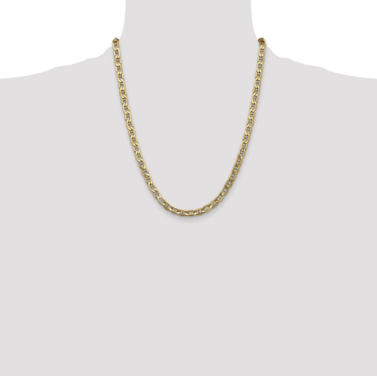 10K 5.5mm Semi-Solid Anchor Chain-10BC102-22