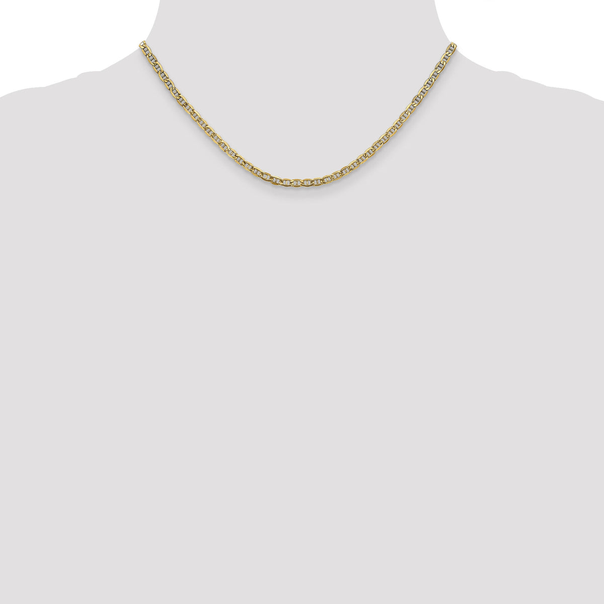 10k 3.2mm Semi-Solid Anchor Chain-10BC122-16