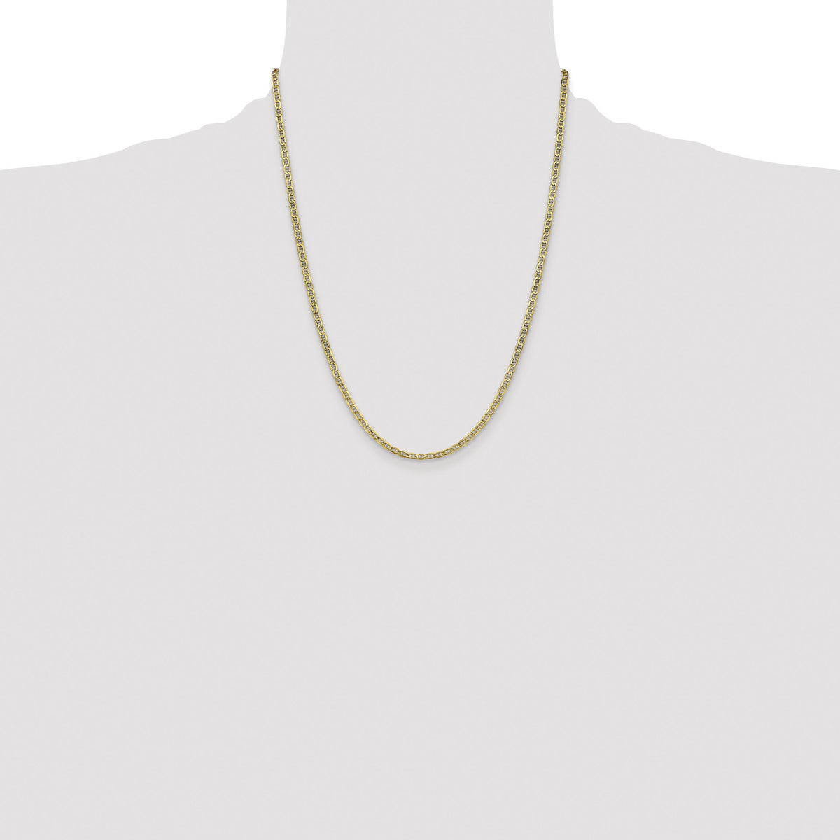 10k 3.2mm Semi-Solid Anchor Chain-10BC122-22