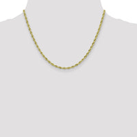 10k 3mm Semi-Solid Rope Chain-10BC133-18