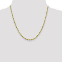 10k 3mm Semi-Solid Rope Chain-10BC133-20
