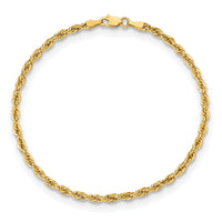 10k 3mm Semi-Solid Rope Chain-10BC133-7