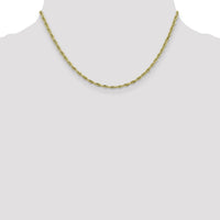 10k 2.8mm Semi-Solid Rope Chain-10BC134-16