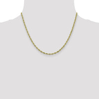 10k 2.8mm Semi-Solid Rope Chain-10BC134-18
