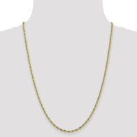 10k 2.8mm Semi-Solid Rope Chain-10BC134-24