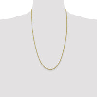 10k 2.8mm Semi-Solid Rope Chain-10BC134-26