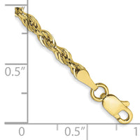 10k 2.8mm Semi-Solid Rope Chain-10BC134-8