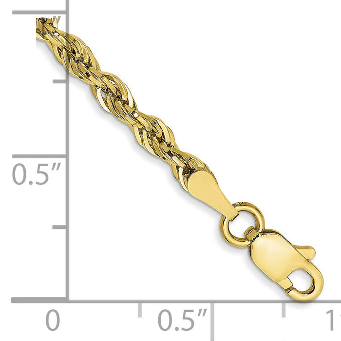 10k 2.8mm Semi-Solid Rope Chain-10BC134-8